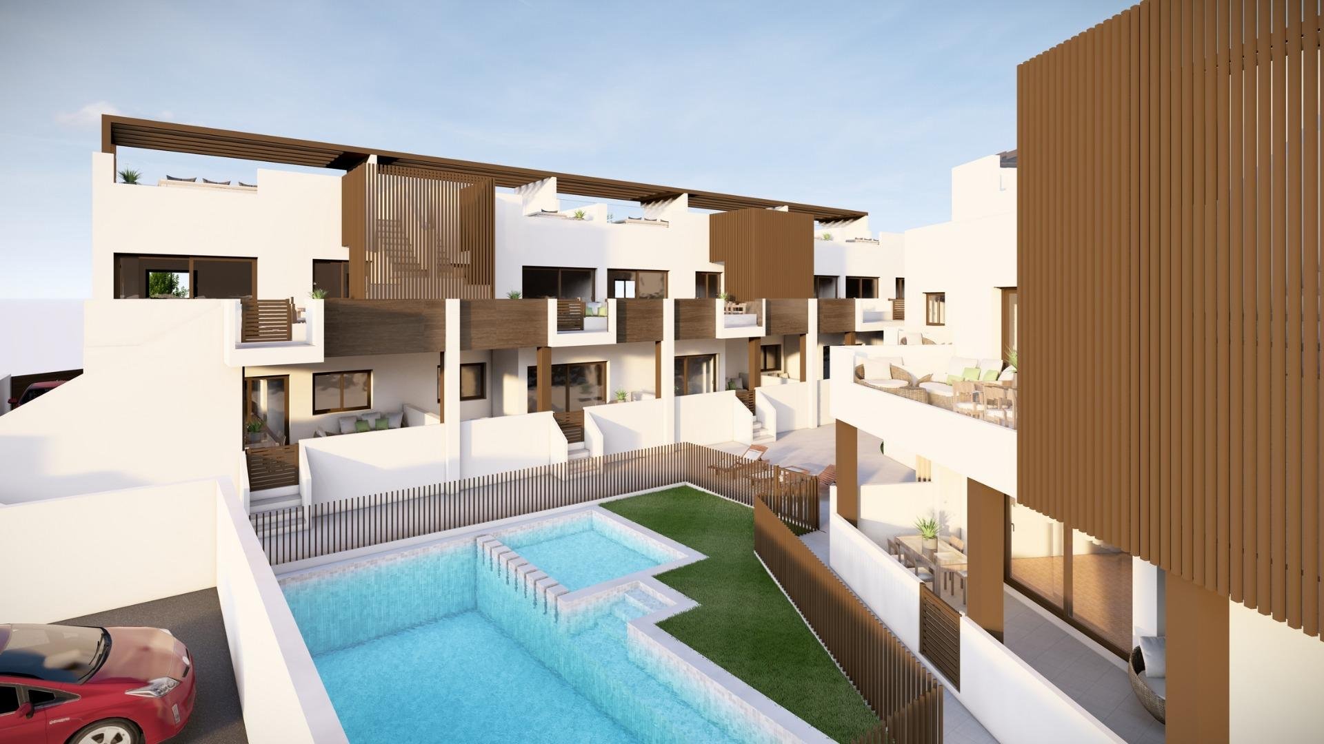 Bungalow in Pilar de la Horadada, Alicante, Spain 3 bedrooms, 82 sq.m. No. 111328