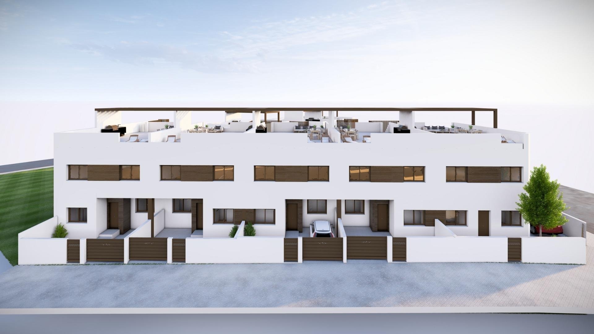 Bungalow in Pilar de la Horadada, Alicante, Spain 3 bedrooms, 82 sq.m. No. 111328