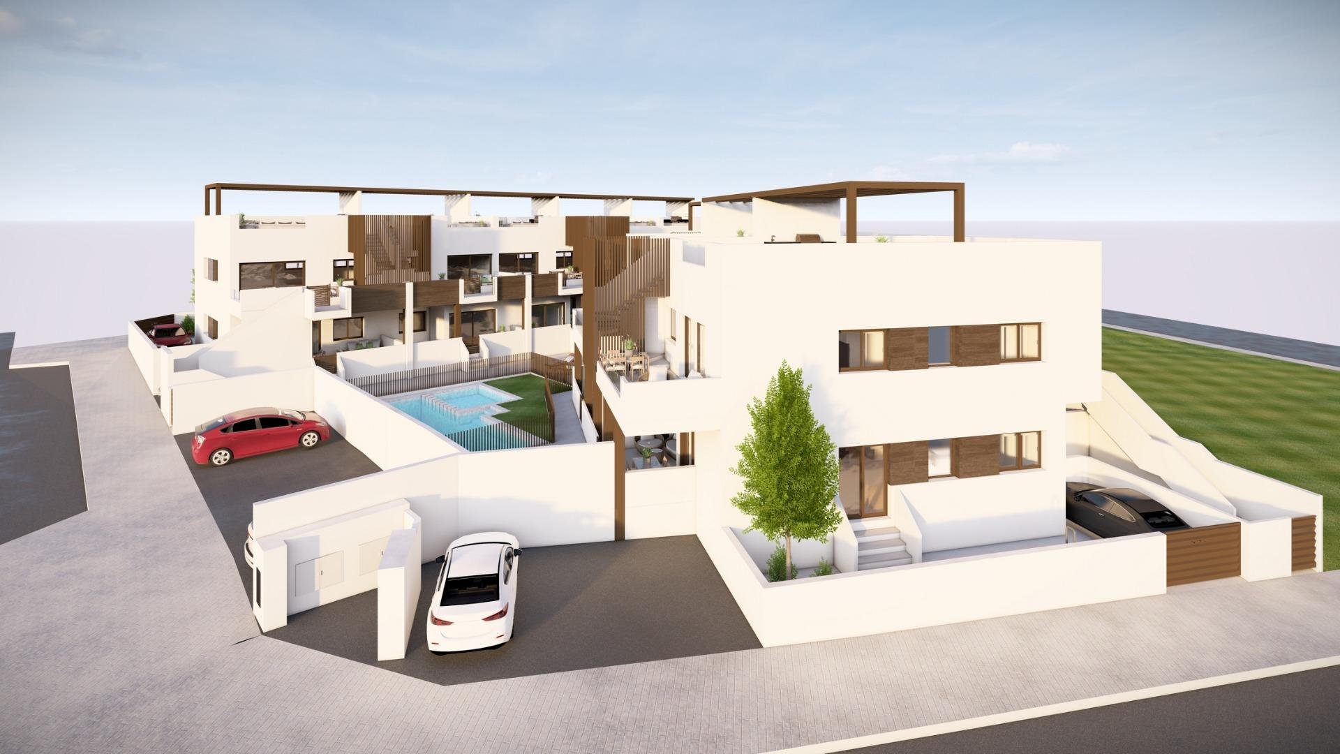Bungalow in Pilar de la Horadada, Alicante, Spain 3 bedrooms, 82 sq.m. No. 111328