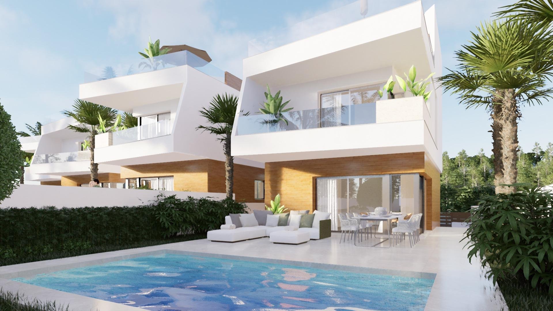 Villa in Pilar de la Horadada, Alicante, Spain 3 bedrooms, 127 sq.m. No. 111321