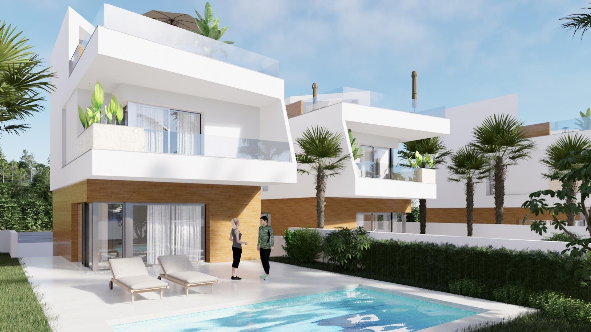 Villa in Pilar de la Horadada, Alicante, Spain 3 bedrooms, 127 sq.m. No. 111321
