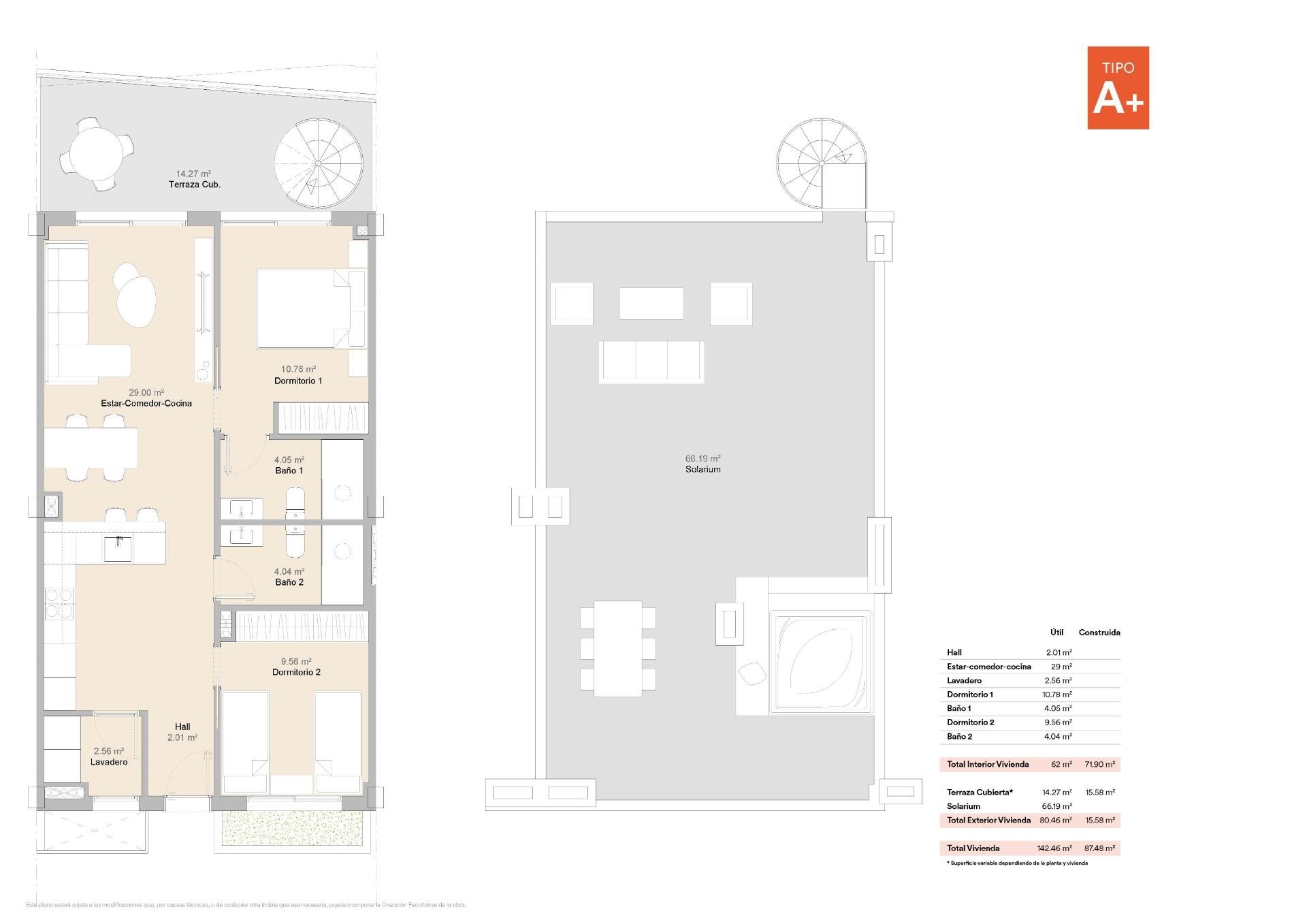 Apartment in La Nucia, Alicante, Spain 2 bedrooms, 87 sq.m. No. 141709