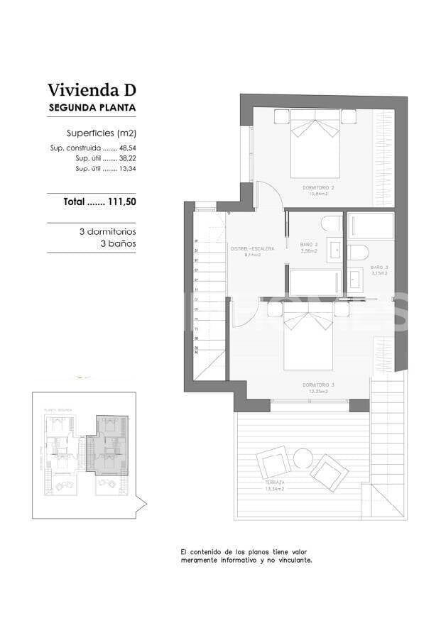 Apartament w Benejuzar, Alicante, Hiszpania 3 sypialnie, 111 mkw. nr 155878