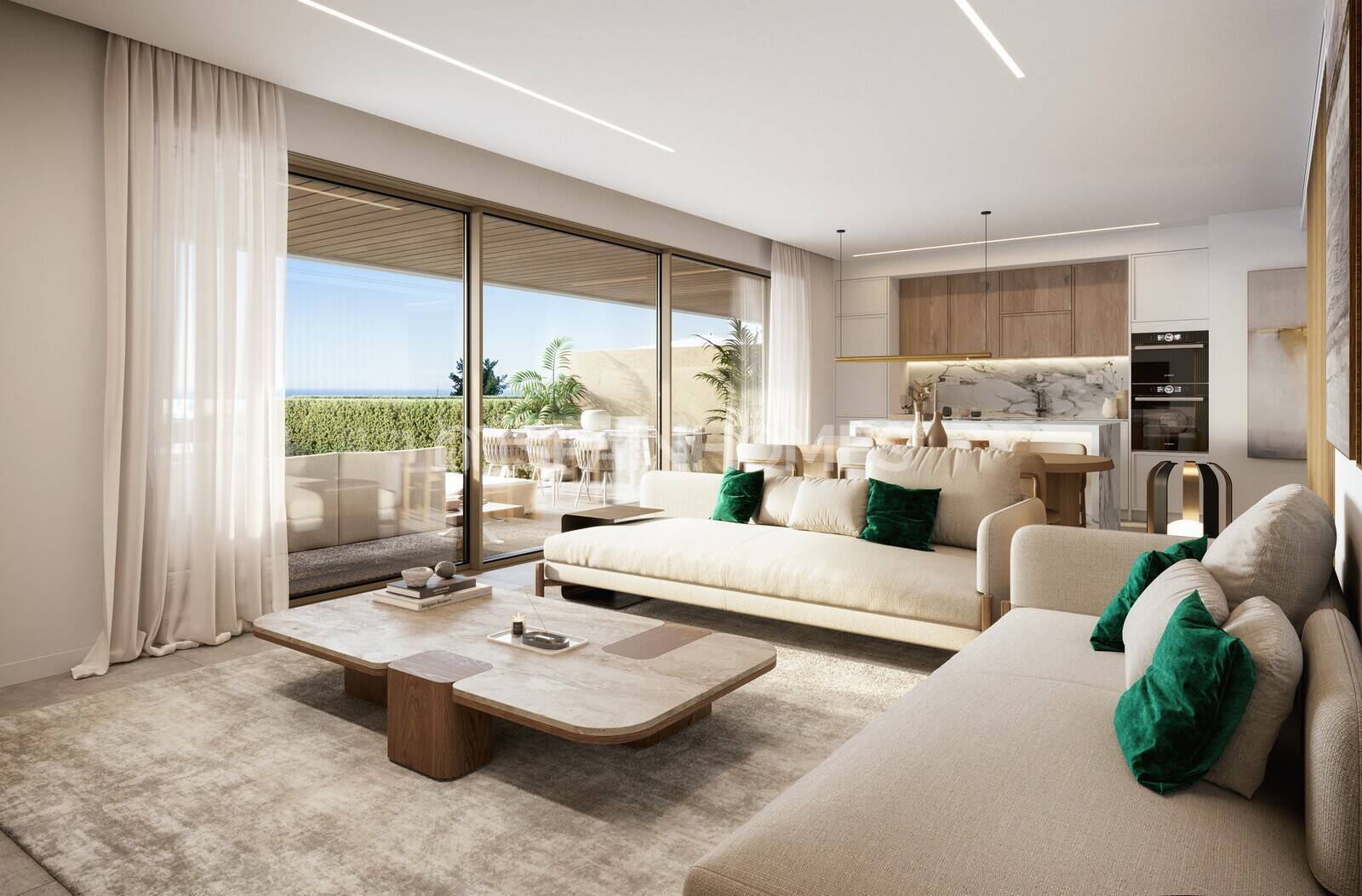 Apartment à Estepona, Malaga, Espagne 1 chambre, 52 m2 No. 155882