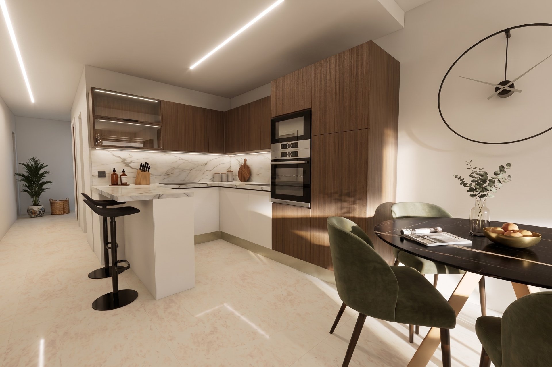 Apartamento en Guardamar del Segura, Alicante, España 3 dormitorios, 112 m2 No. 180246