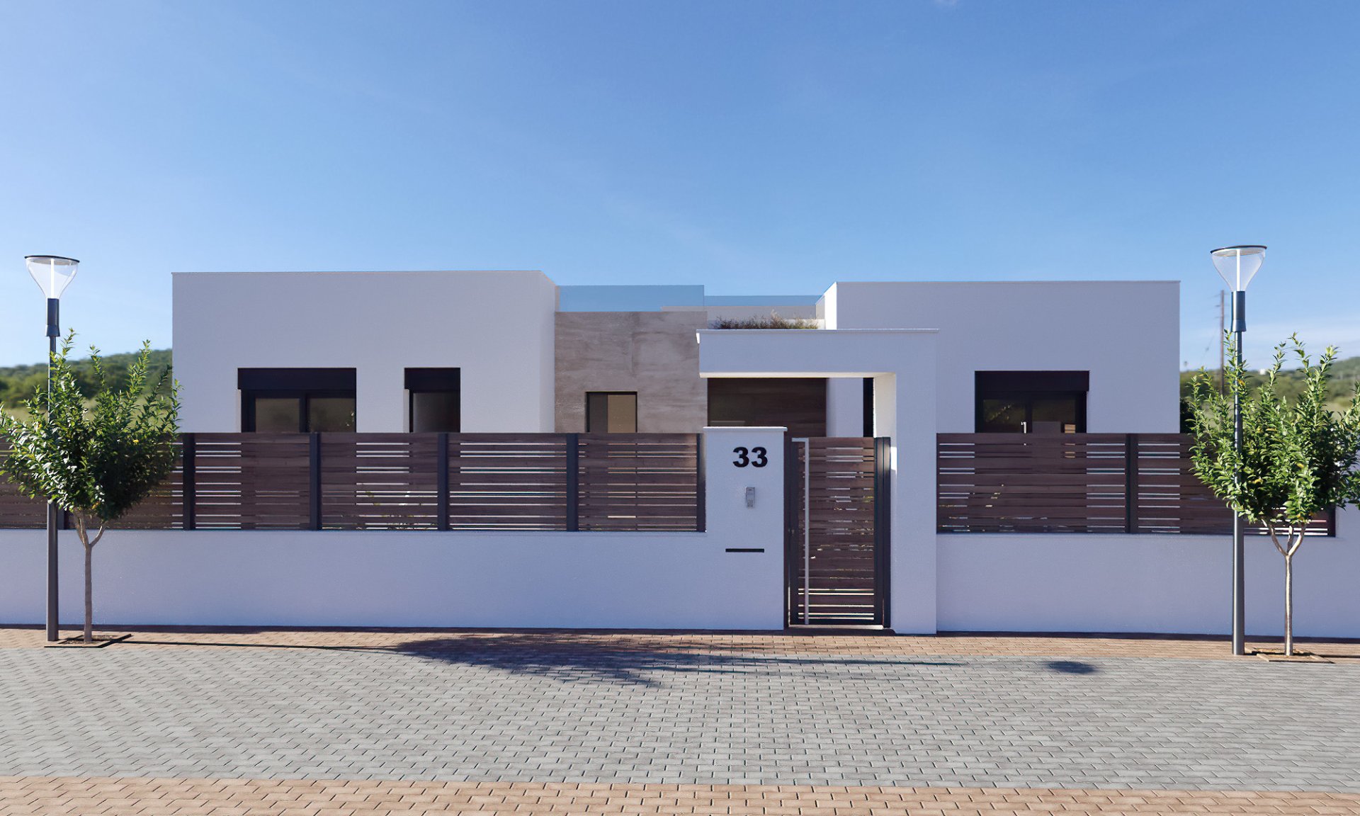 Villa i Murcia, Spanien 3 sovrum, 133 kvm. Nr. 163201