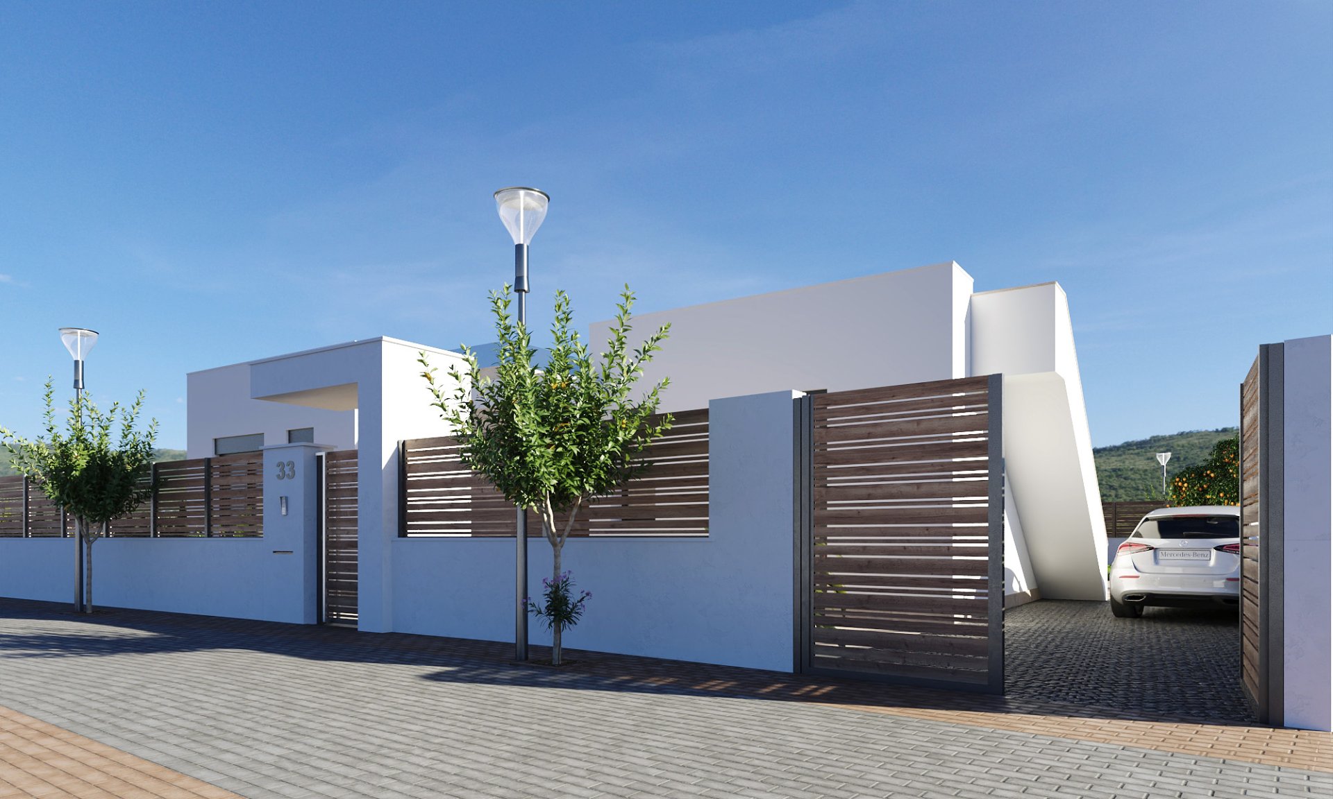 Villa i Murcia, Spanien 3 sovrum, 133 kvm. Nr. 163201