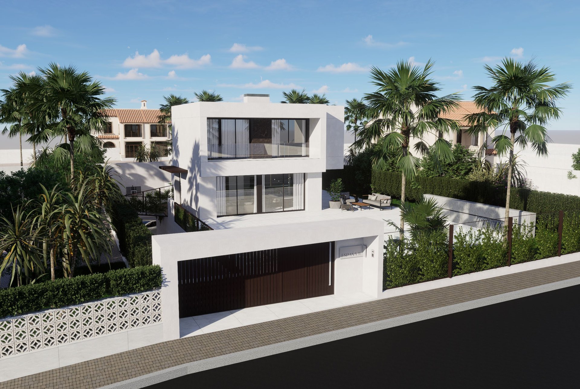 Villa en La Nucia, Alicante, España 4 dormitorios, 237 m2 No. 163200