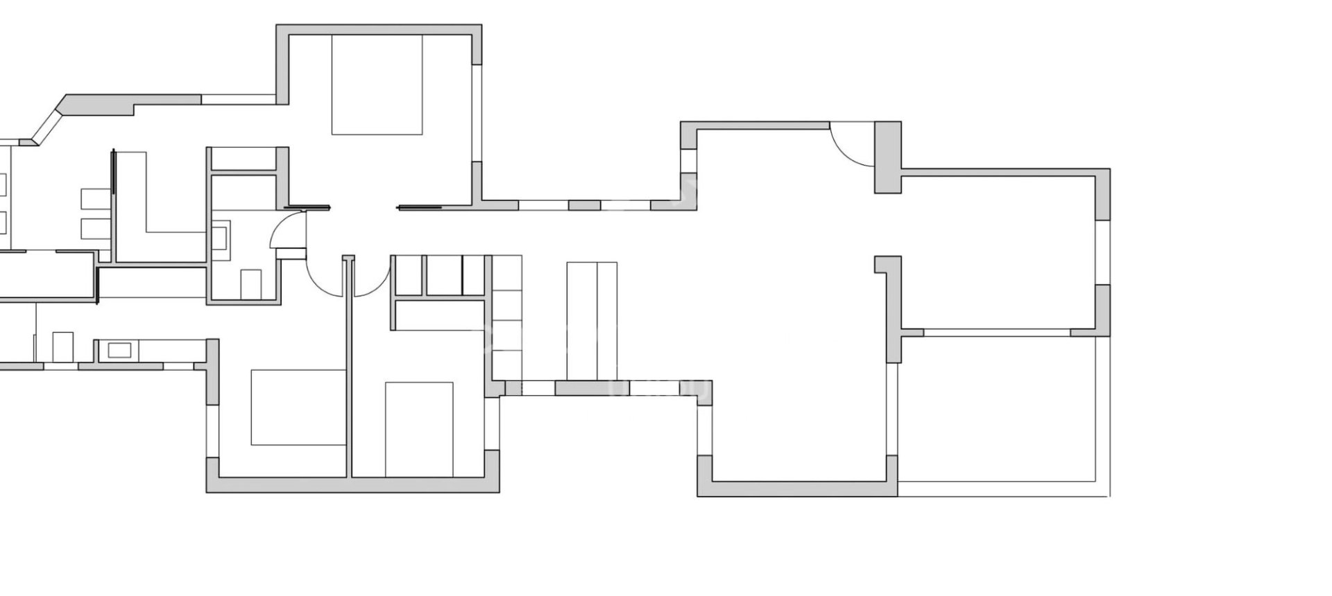 Kattohuoneisto Madrid, Espanja 3 makuuhuonetta, 170 m2 No. 159547