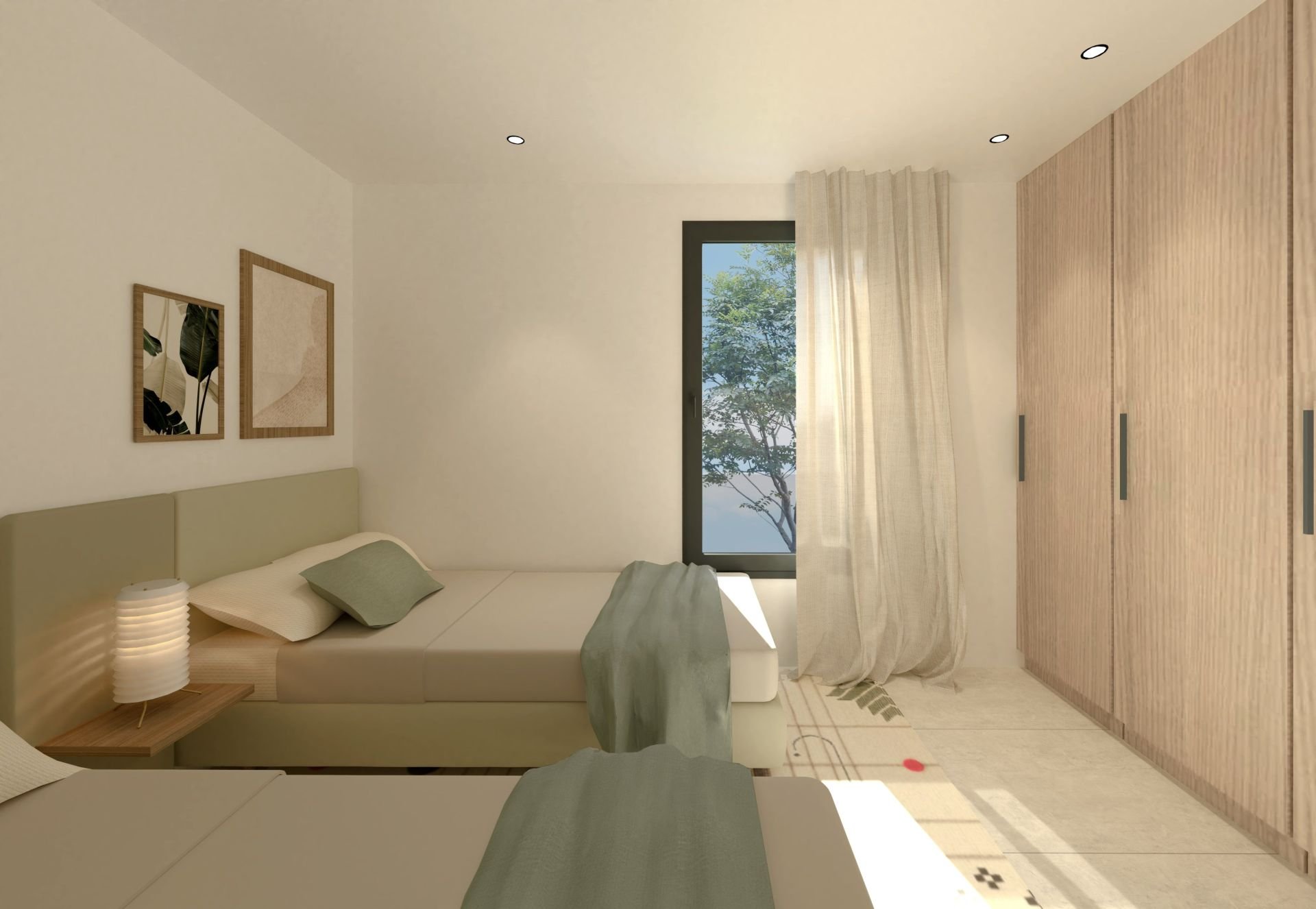 Bungalow i Santa Pola, Alicante, Spanien 3 sovrum, 93 kvm. Nr. 95742