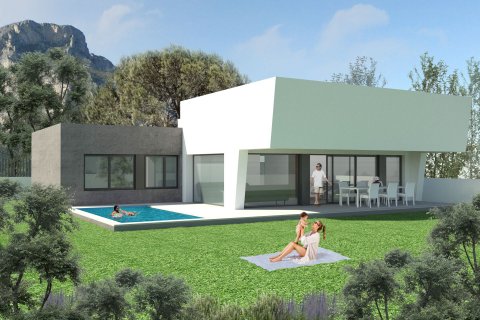 Hus i Polop, Alicante, Spanien 3 sovrum, 204 kvm. Nr. 95744