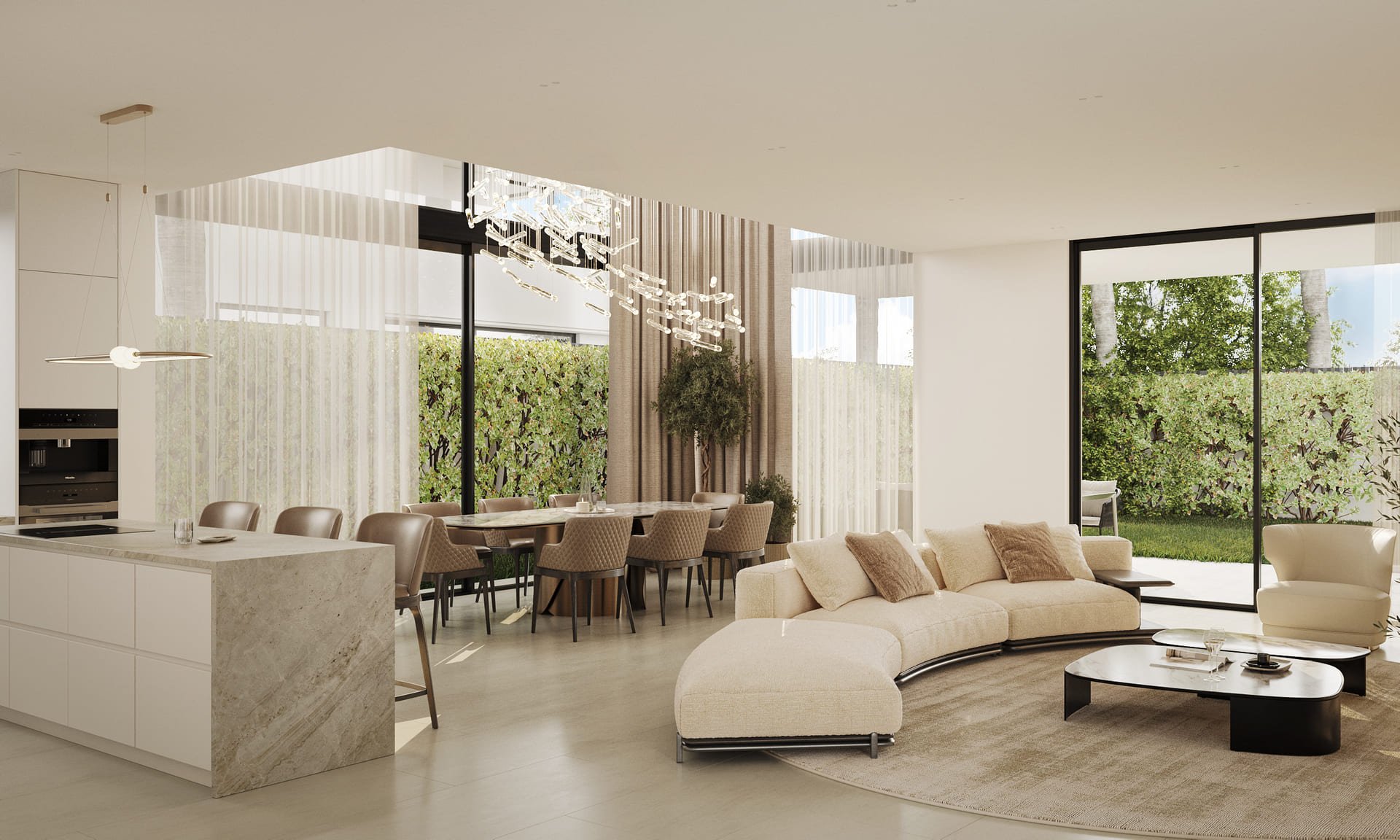 Huvila Marbella, Malaga, Espanja 4 makuuhuonetta, 457 m2 No. 136845