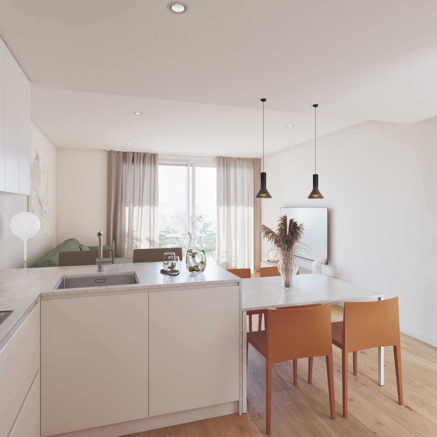Apartamento en San Pedro del Pinatar, Murcia, España 2 dormitorios, 81 m2 No. 152171
