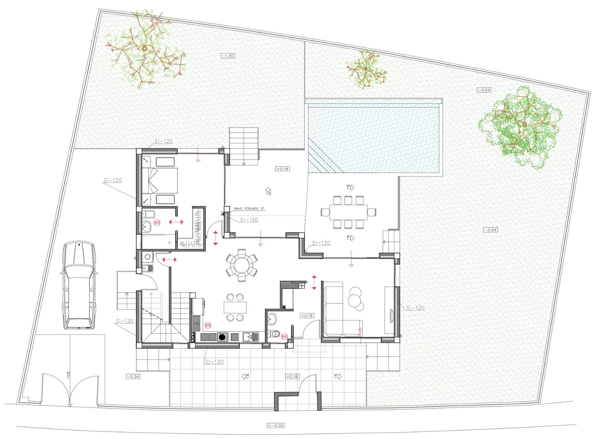 Villa i San Miguel de Salinas, Alicante, Spanien 4 sovrum, 169 kvm. Nr. 152173