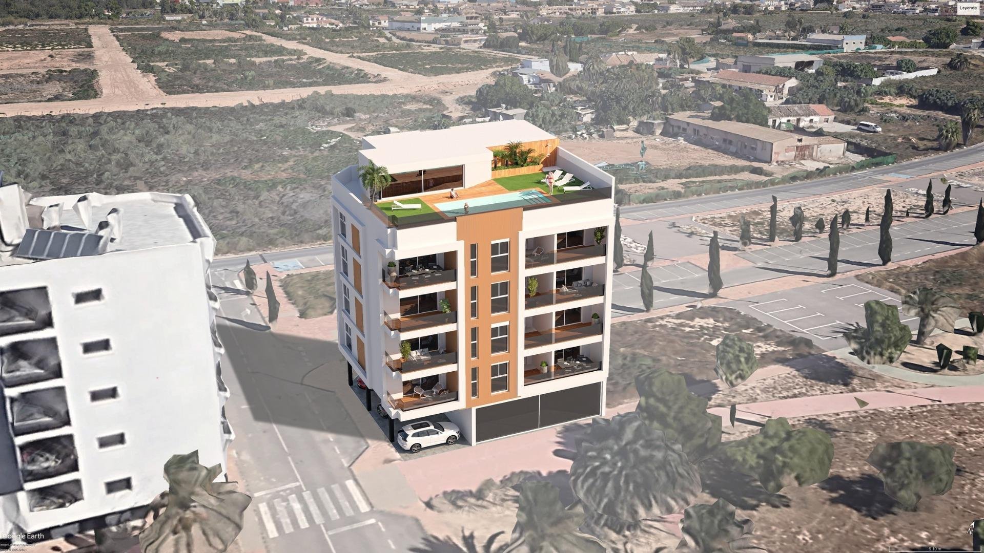 Apartment in San Pedro del Pinatar, Murcia, Spain 1 bedroom, 61 sq.m. No. 152170