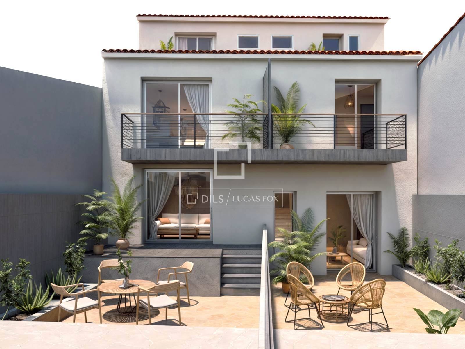 Villa en Sant Cugat del Vallès, Barcelona, España 4 dormitorios, 185 m2 No. 192822