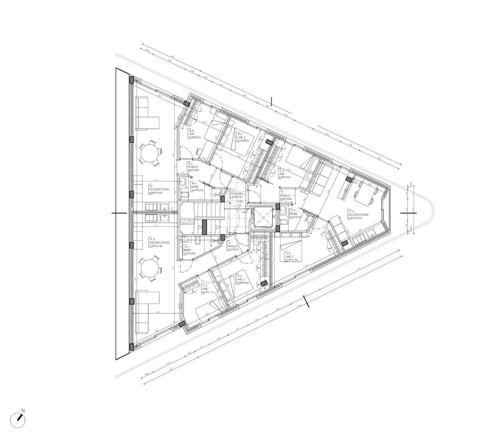 Apartment à Mazarron, Murcia, Espagne 2 chambres, 59 m2 No. 187156