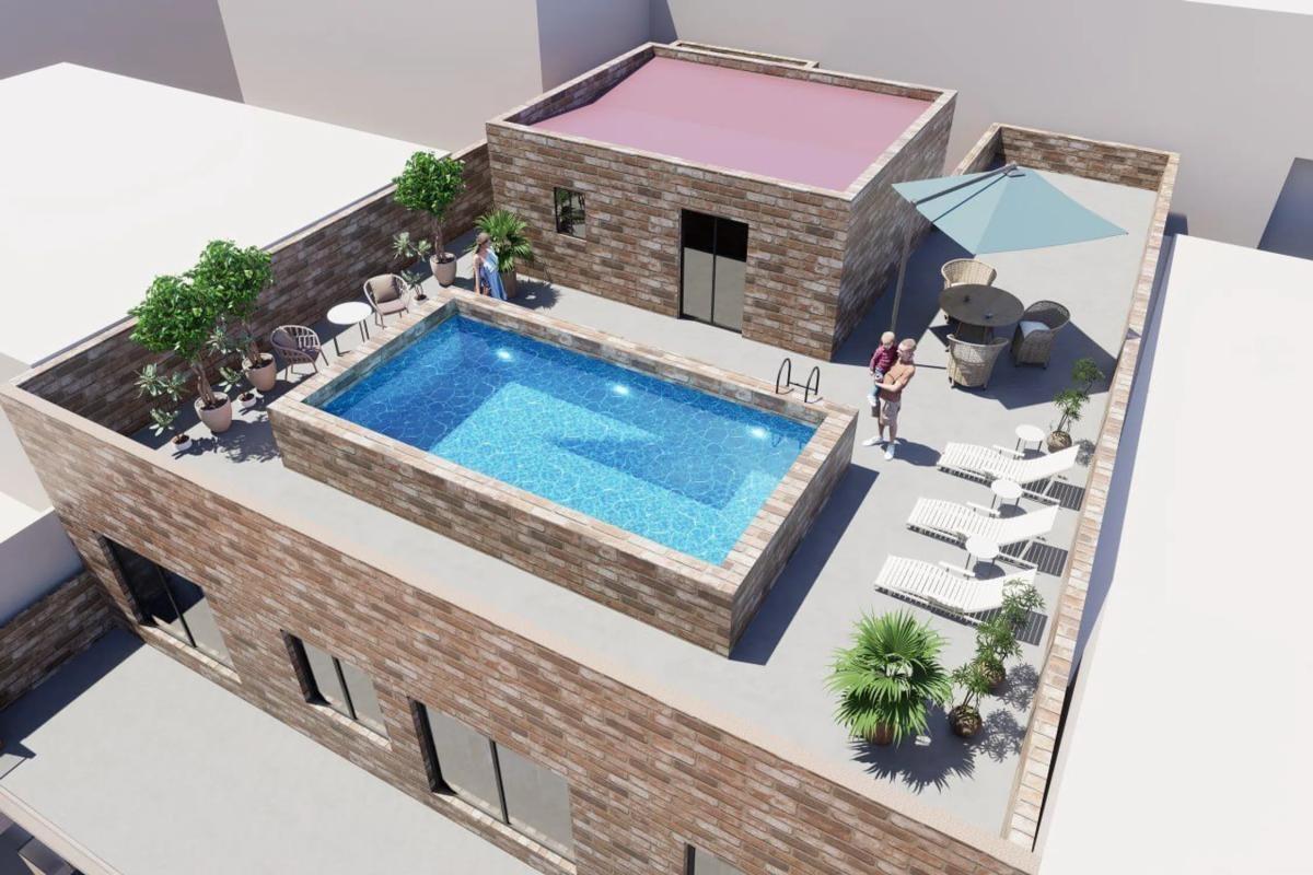 Apartment à Torrevieja, Alicante, Espagne 2 chambres, 87 m2 No. 187154