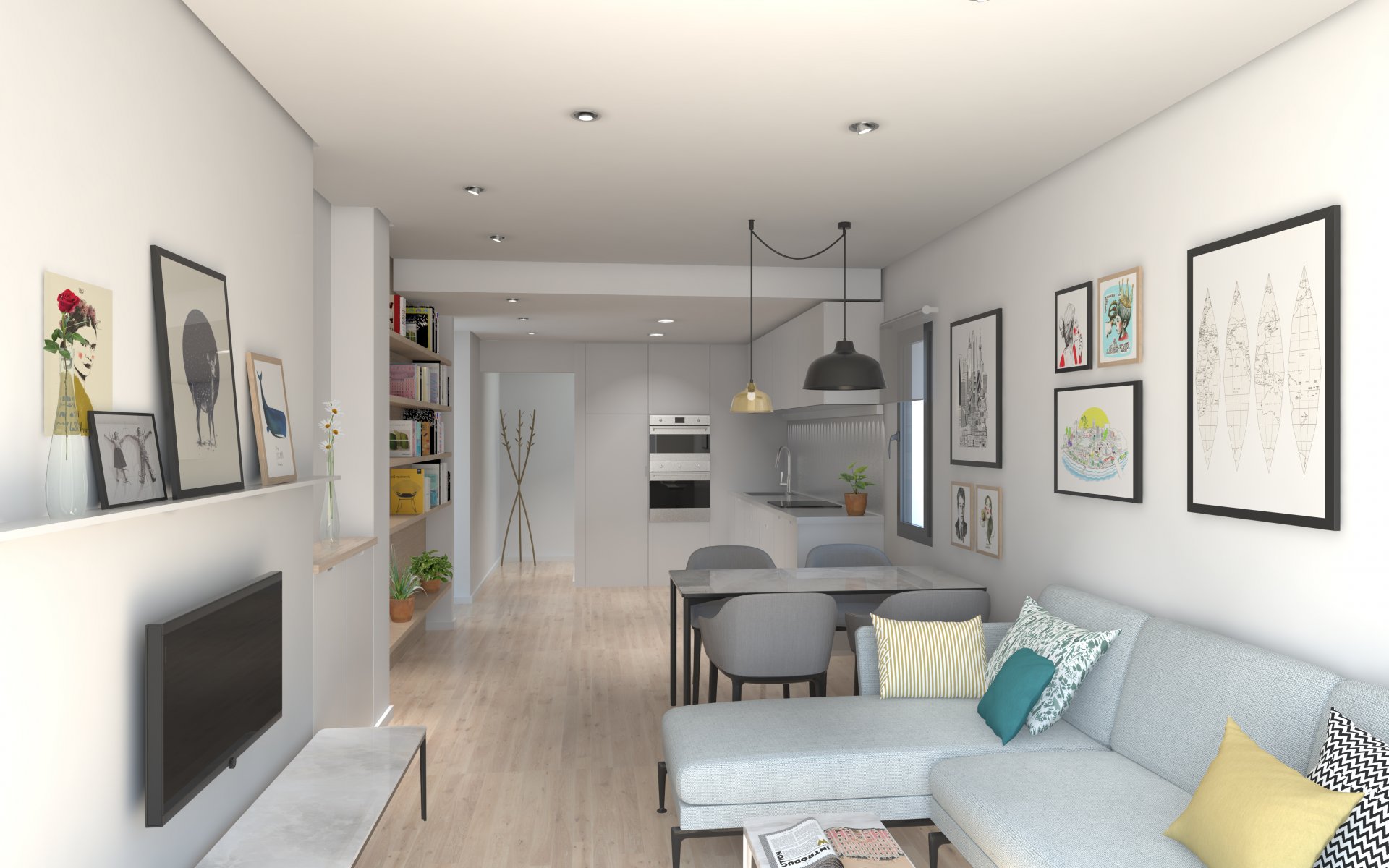 Appartamento a Villamartin, Alicante, Spagna 2 camere da letto, 73 mq. N° 81064