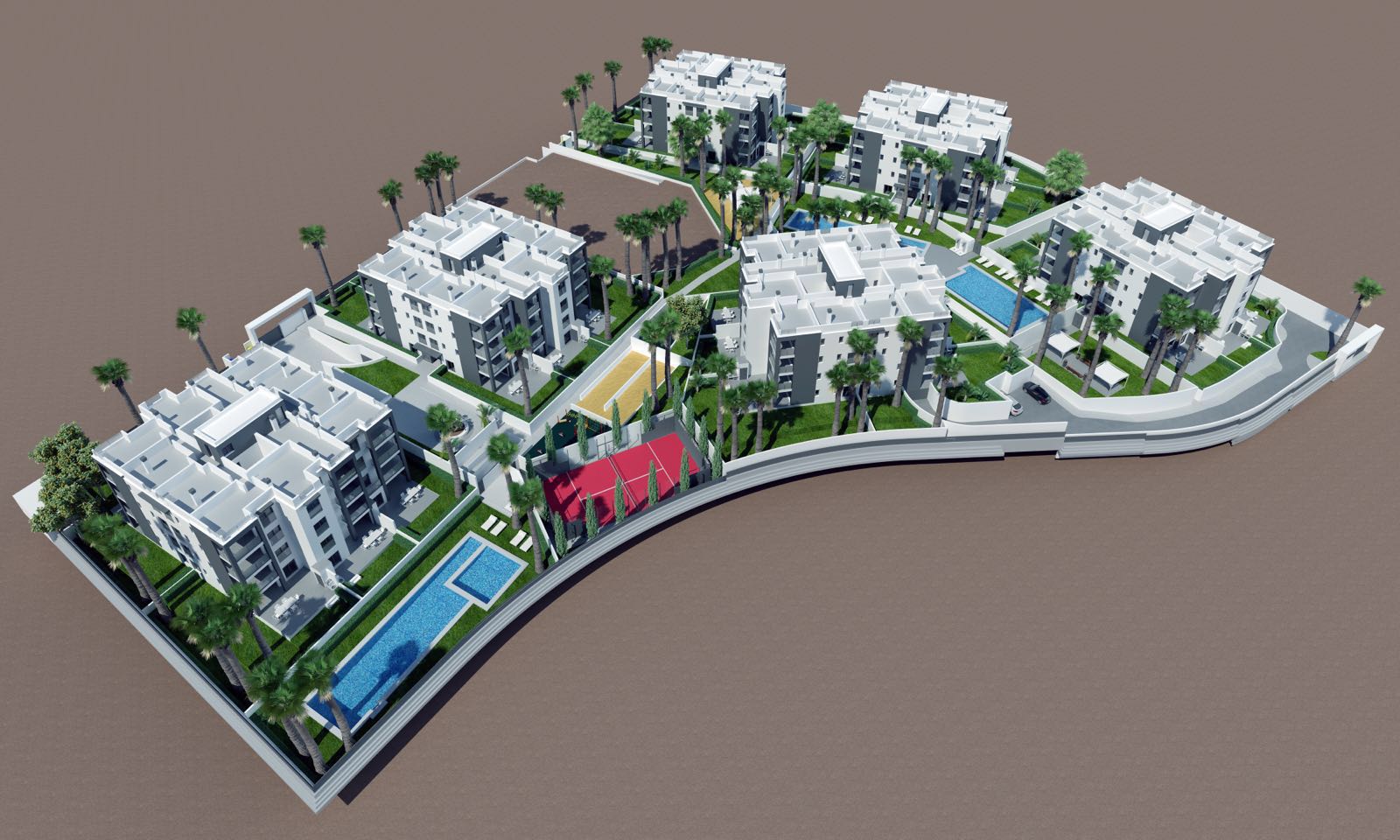 Appartamento a Villamartin, Alicante, Spagna 2 camere da letto, 73 mq. N° 81064