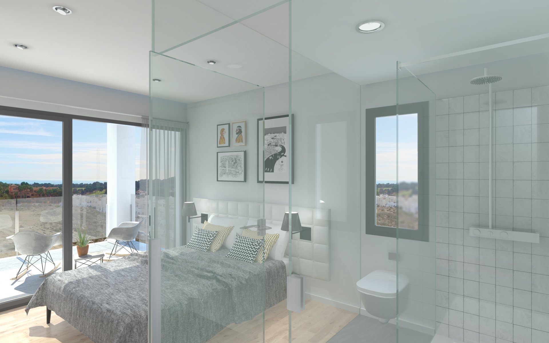 Appartamento a Villamartin, Alicante, Spagna 2 camere da letto, 73 mq. N° 81064