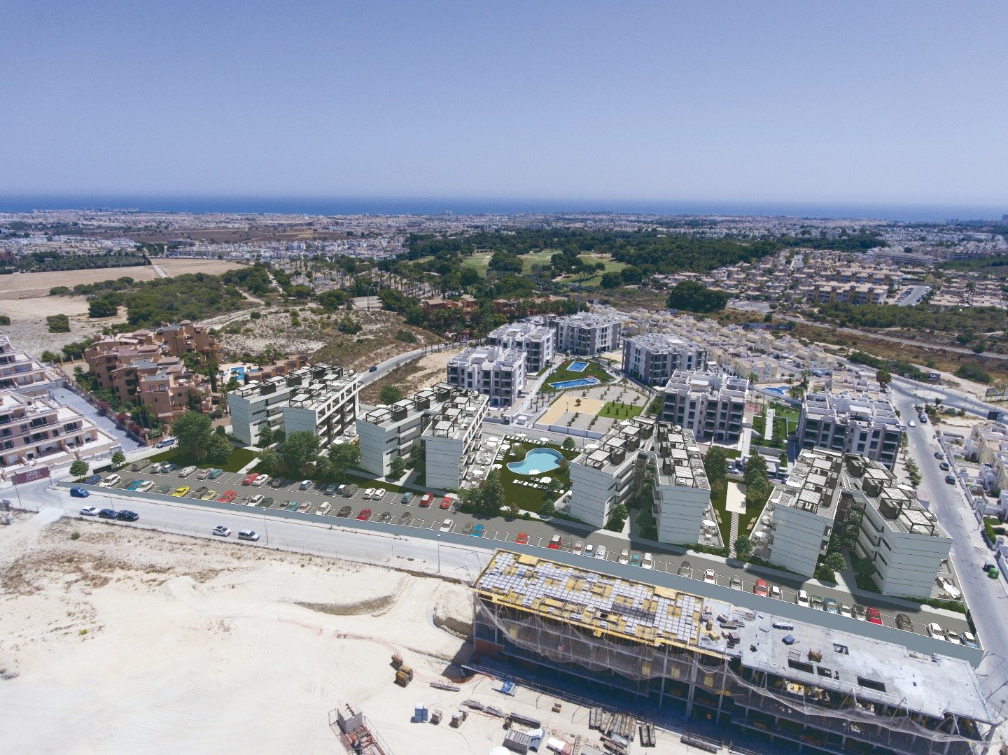 Appartamento a Villamartin, Alicante, Spagna 2 camere da letto, 73 mq. N° 81064