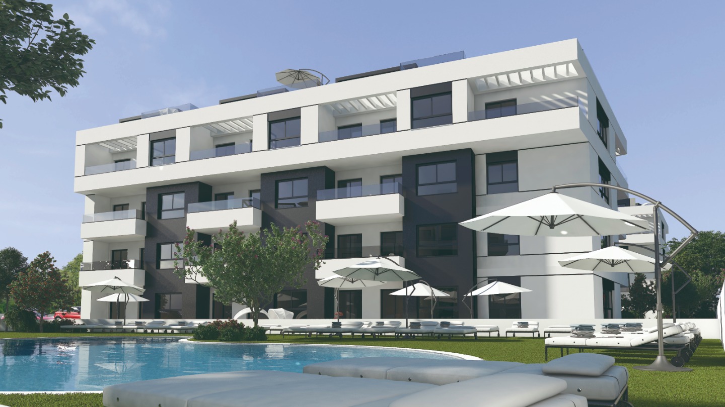 Appartamento a Villamartin, Alicante, Spagna 2 camere da letto, 73 mq. N° 81064