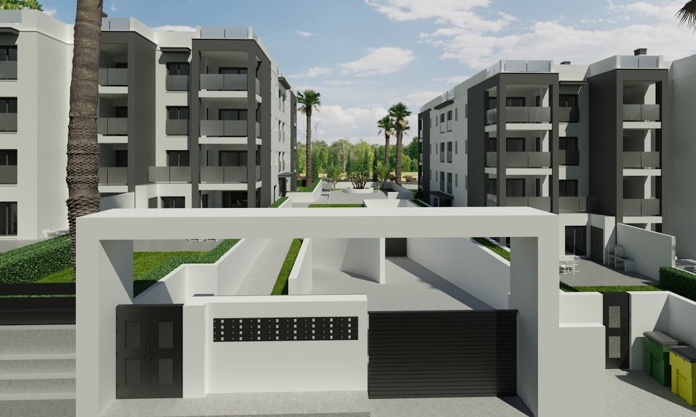 Appartamento a Villamartin, Alicante, Spagna 2 camere da letto, 73 mq. N° 81064