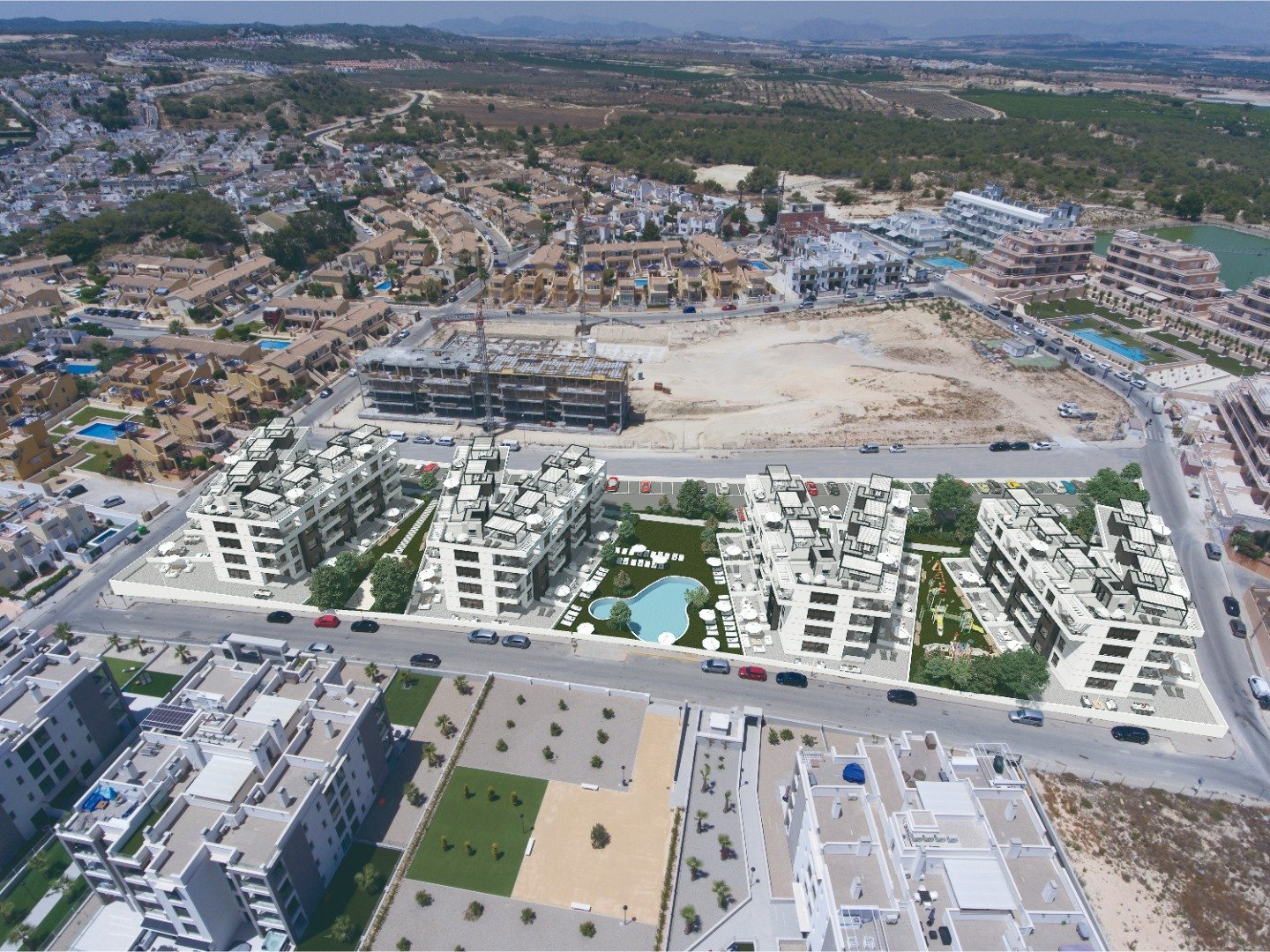 Appartamento a Villamartin, Alicante, Spagna 2 camere da letto, 73 mq. N° 81064