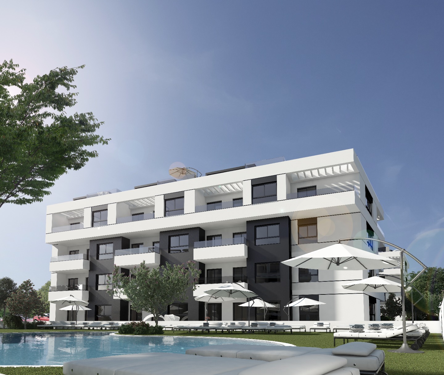 Appartamento a Villamartin, Alicante, Spagna 2 camere da letto, 73 mq. N° 81064