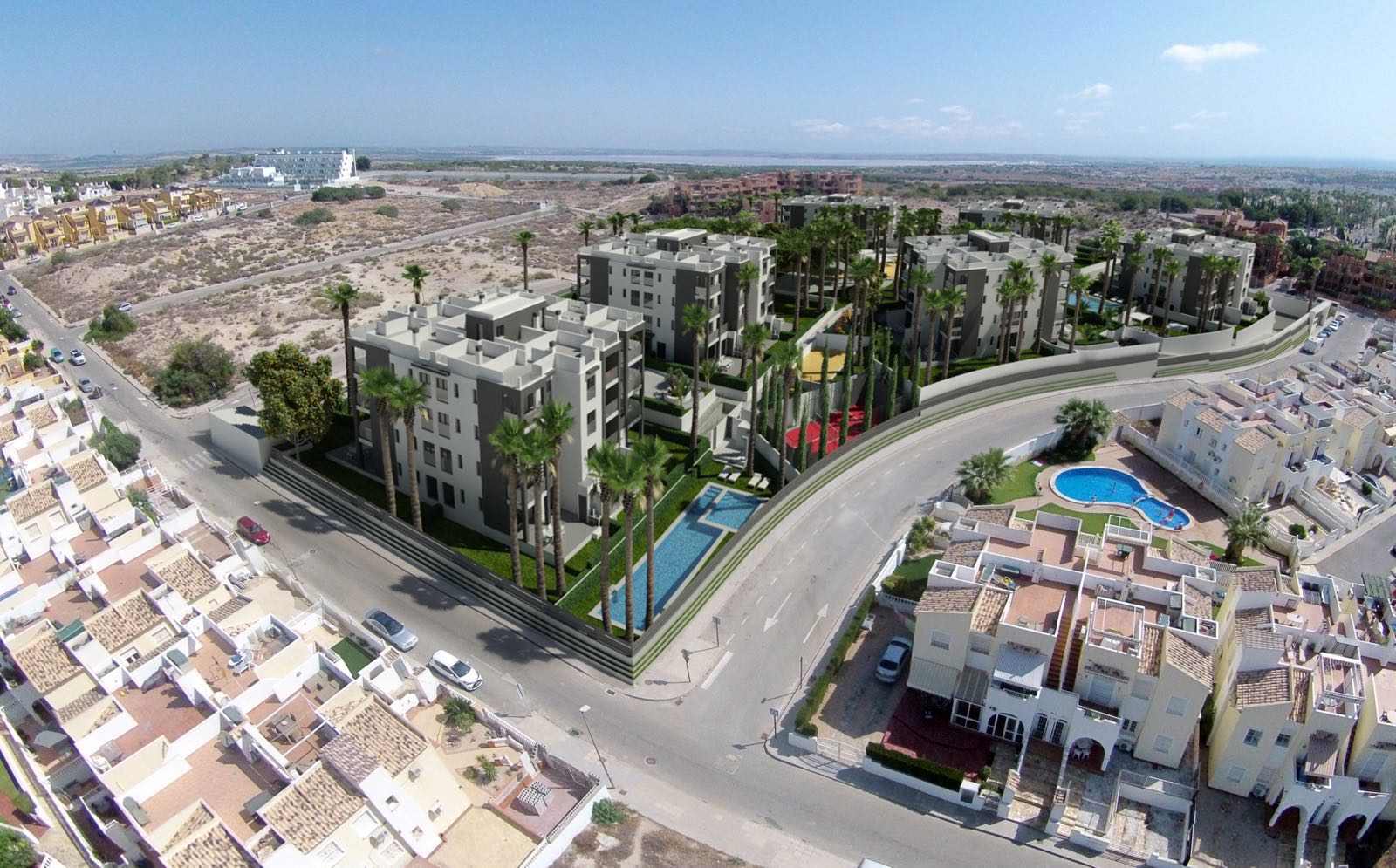Appartamento a Villamartin, Alicante, Spagna 2 camere da letto, 73 mq. N° 81064