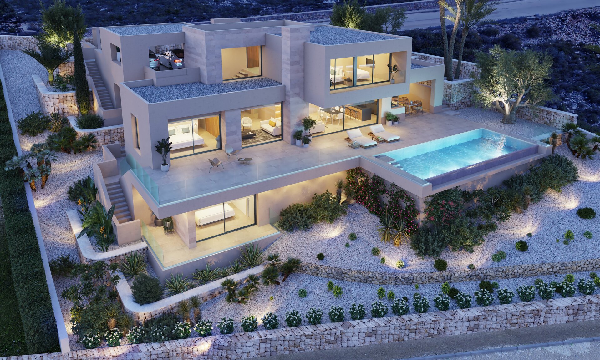 Villa en Benitachell, Alicante, España 4 dormitorios, 597 m2 No. 189655