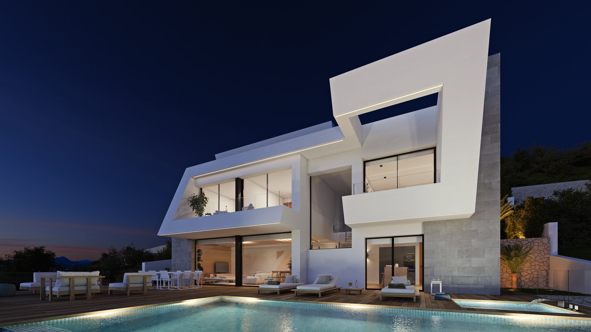 Huvila Benitachell, Alicante, Espanja 3 makuuhuonetta, 536 m2 No. 189653