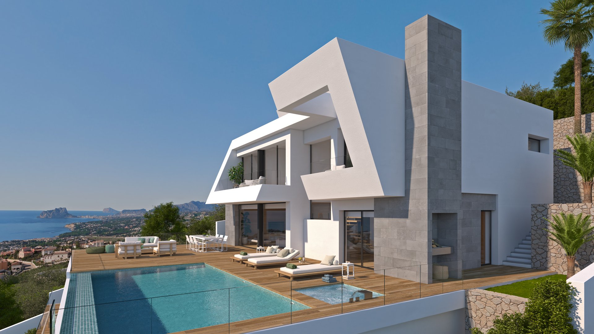 Huvila Benitachell, Alicante, Espanja 3 makuuhuonetta, 536 m2 No. 189653