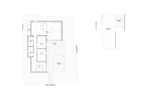 Layout 3 bedrooms, 320.17 sq.m. in VILLAS DE LA SAL in San Miguel de Salinas, Spain No. 171953