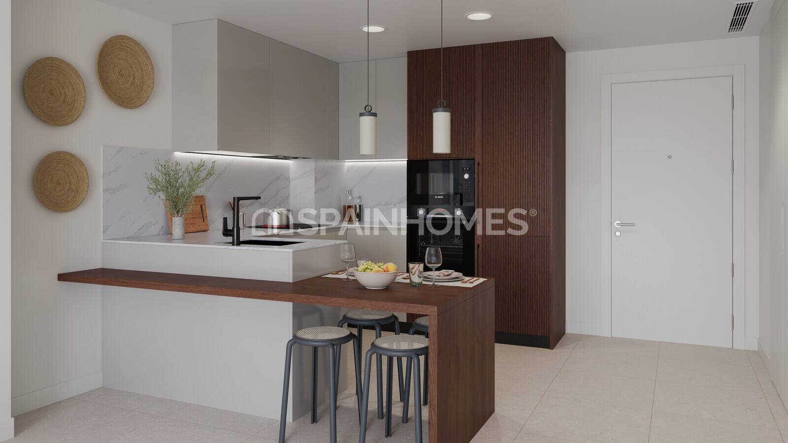 Huoneisto Mijas, Malaga, Espanja 3 makuuhuonetta, 84 m2 No. 193709