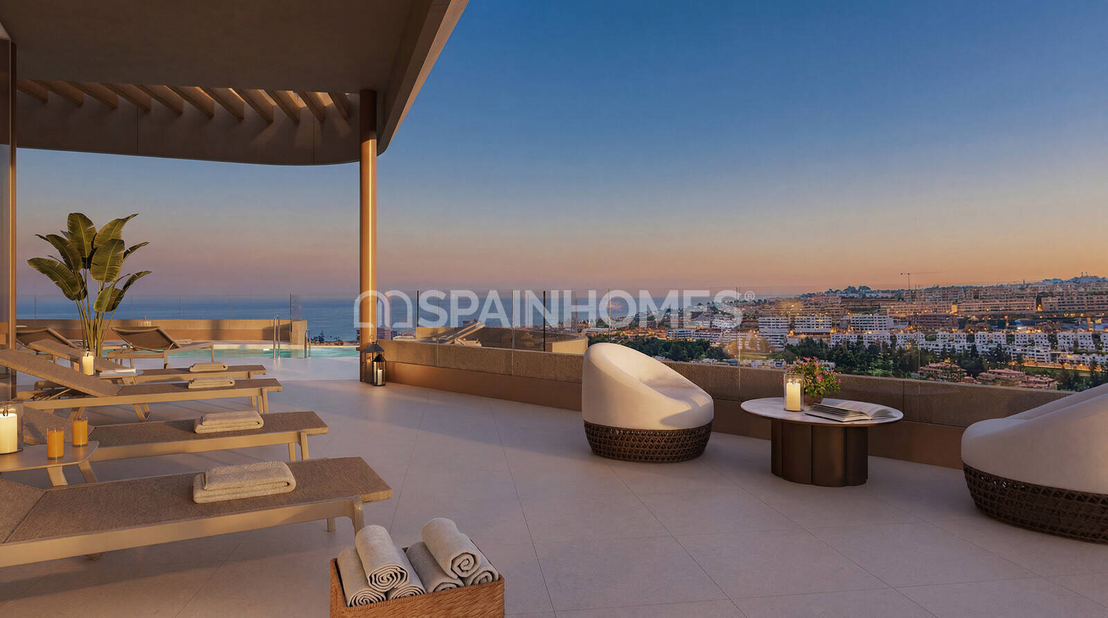 Wohnung in Mijas, Malaga, Spanien 3 Schlafzimmer, 109 m2 Nr. 193710