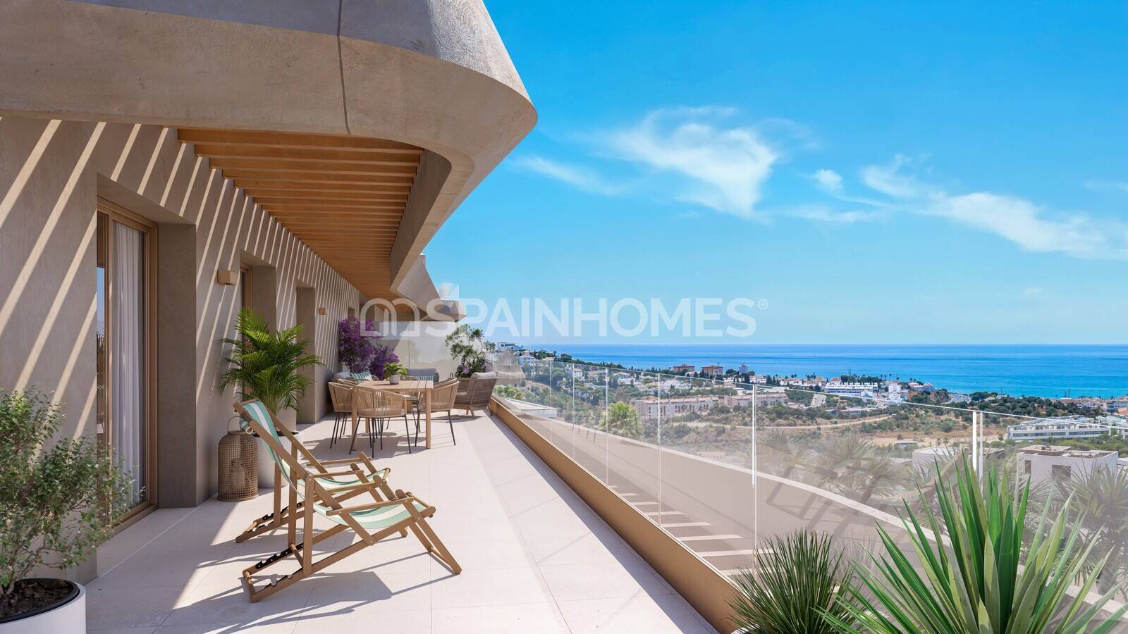 Wohnung in Mijas, Malaga, Spanien 3 Schlafzimmer, 109 m2 Nr. 193710