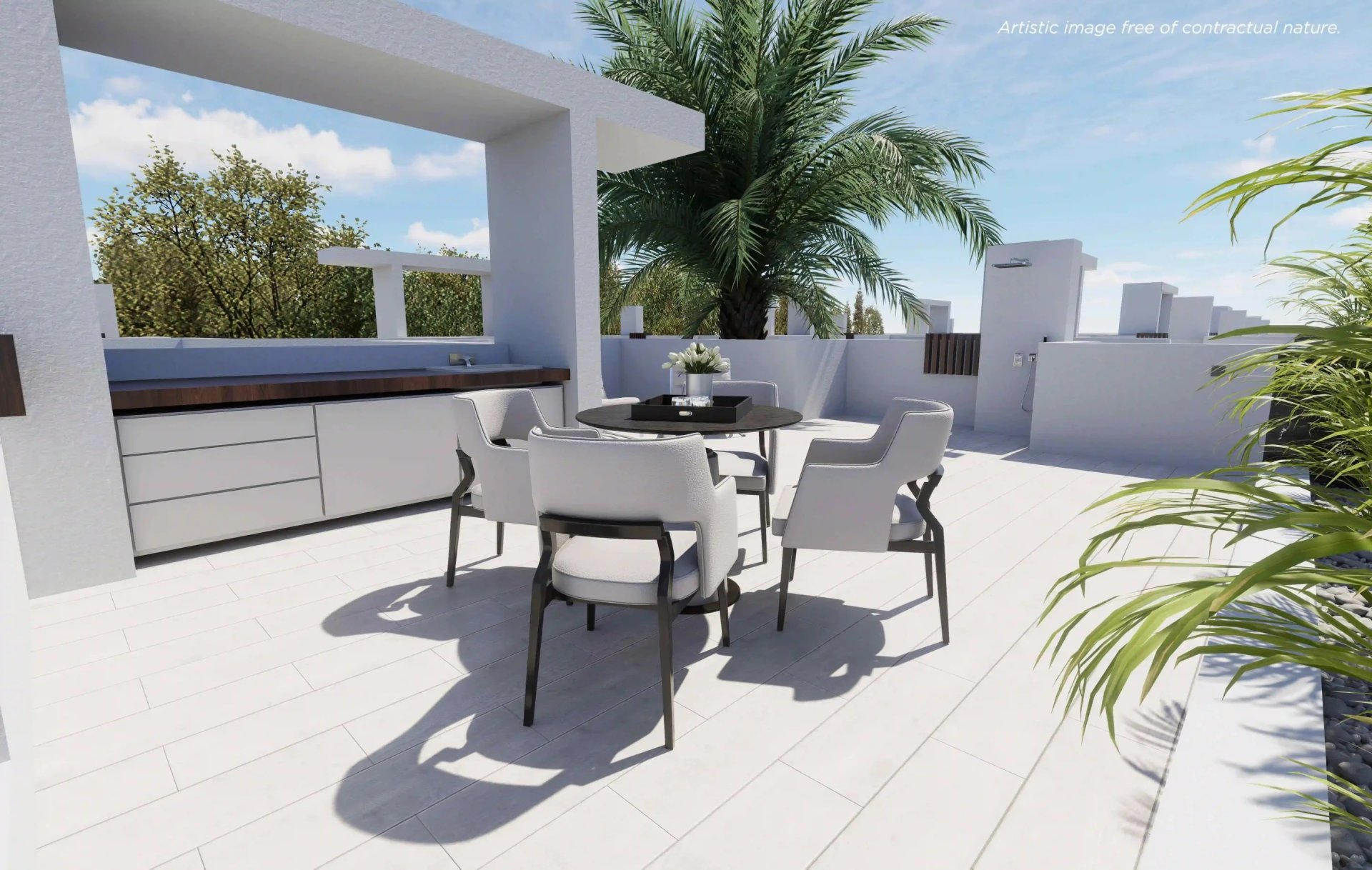 Villa i Los Alcazares, Murcia, Spanien 3 sovrum, 178 kvm. Nr. 163990