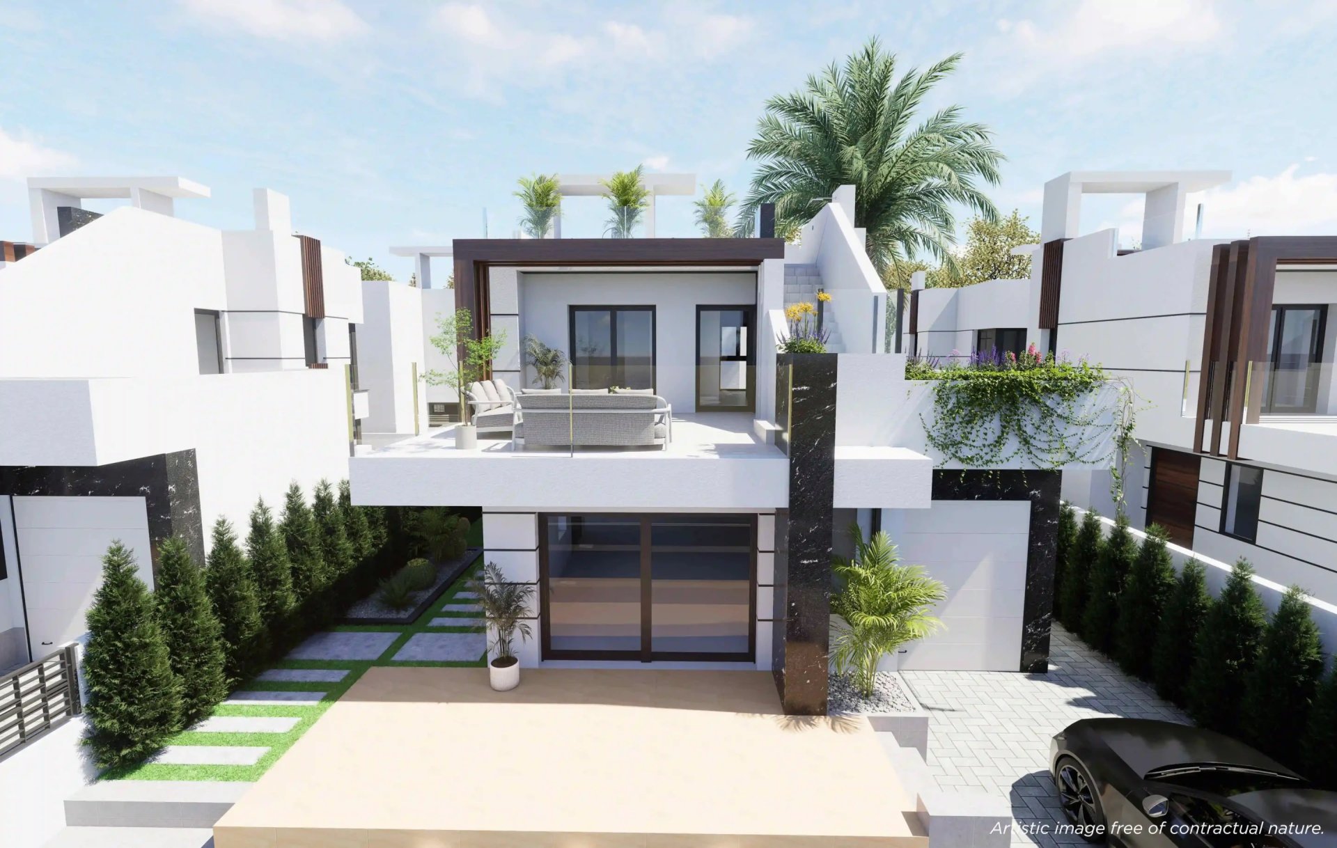 Villa i Los Alcazares, Murcia, Spanien 3 sovrum, 178 kvm. Nr. 163990