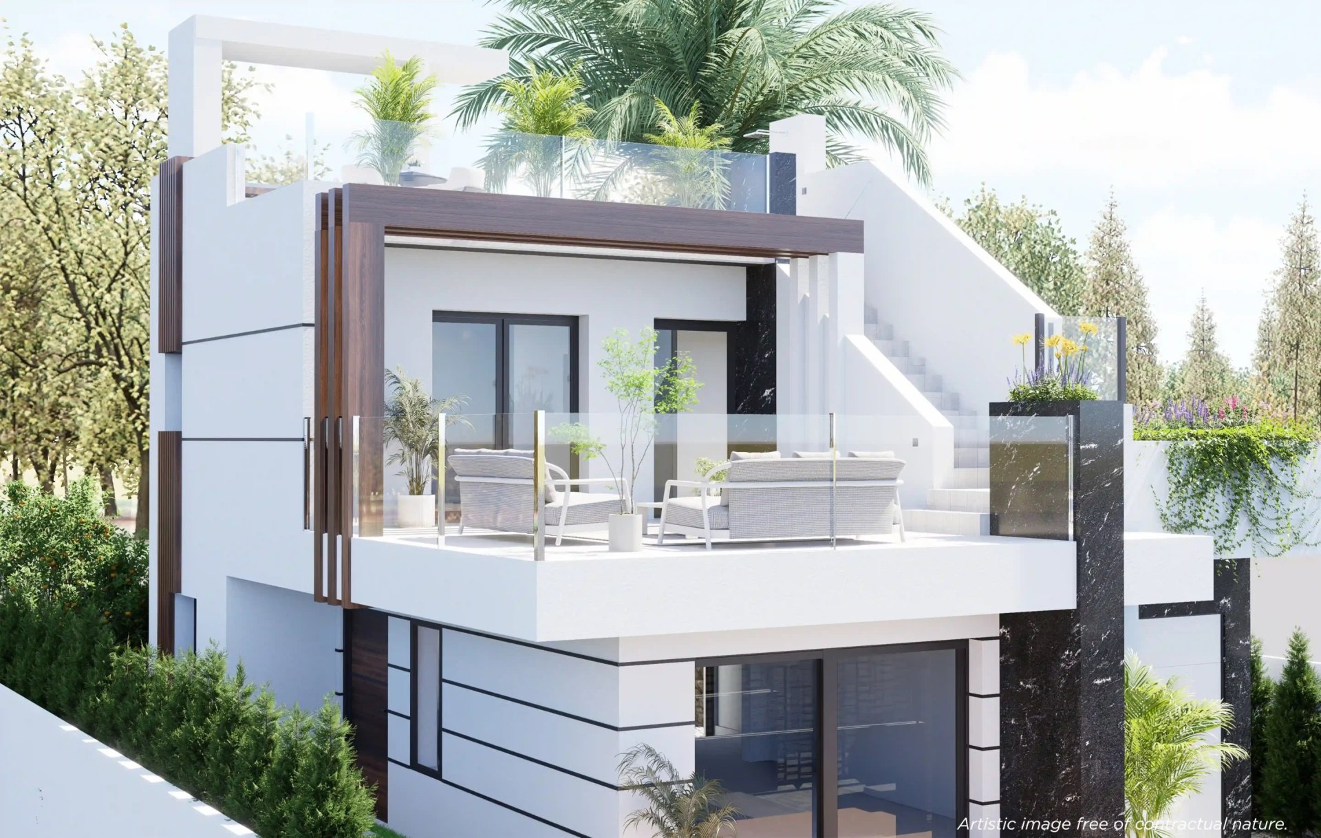 Villa i Los Alcazares, Murcia, Spanien 3 sovrum, 178 kvm. Nr. 163990