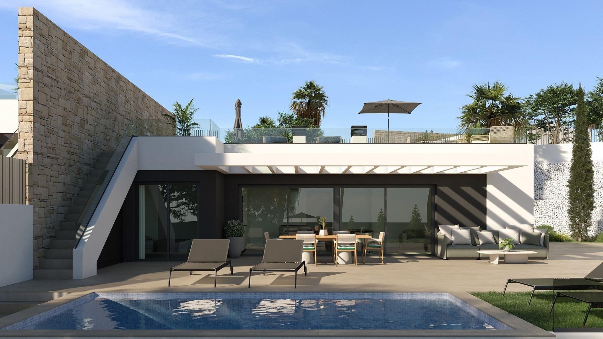 Villa in San Juan, Alicante, Spain 3 bedrooms, 124 sq.m. No. 181036