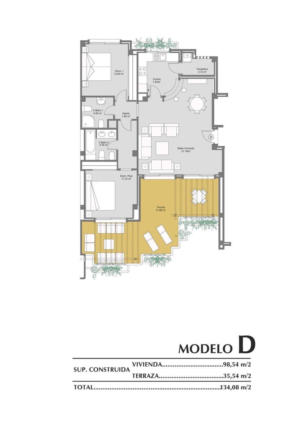 Dzīvoklis Filipinas, Alicante, Spānijā 2 istabas, 98 m2 Nr. 181037