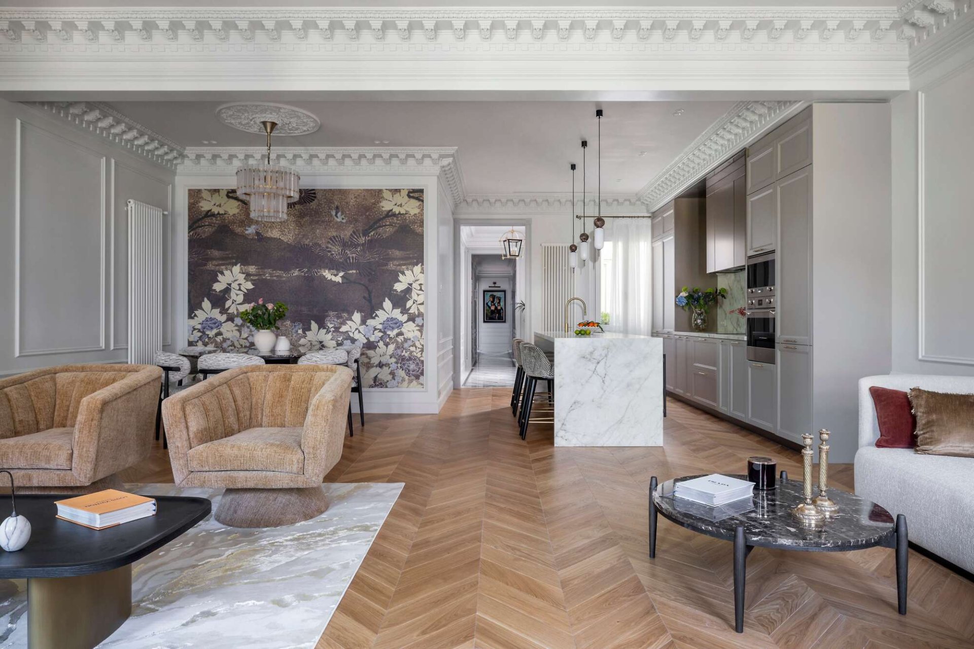 Apartamento en Eixample, Barcelona, España 3 dormitorios, 198 m2 No. 180875
