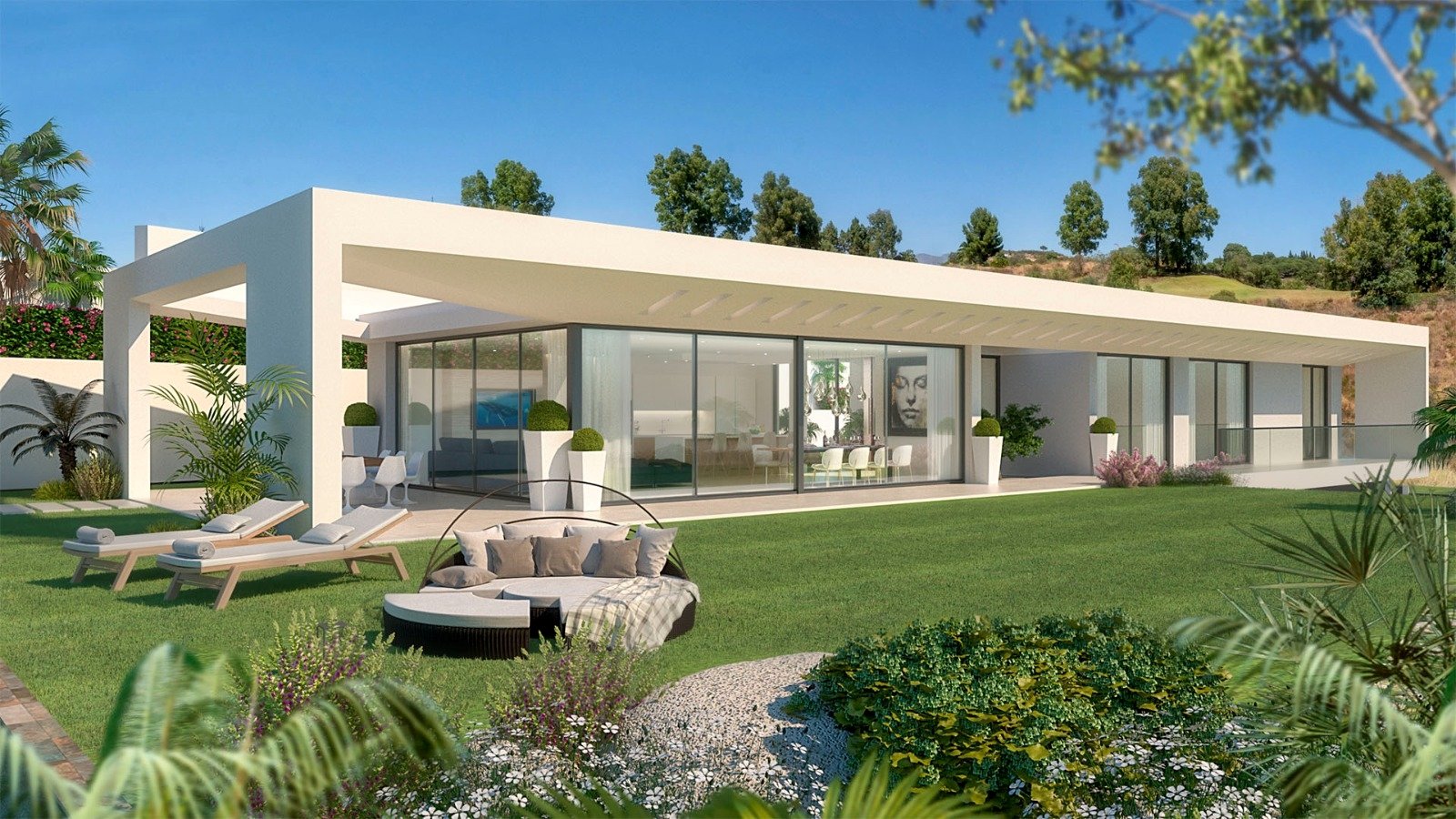Villa Mijas, Malaga, Spānijā 3 istabas, 280 m2 Nr. 179907