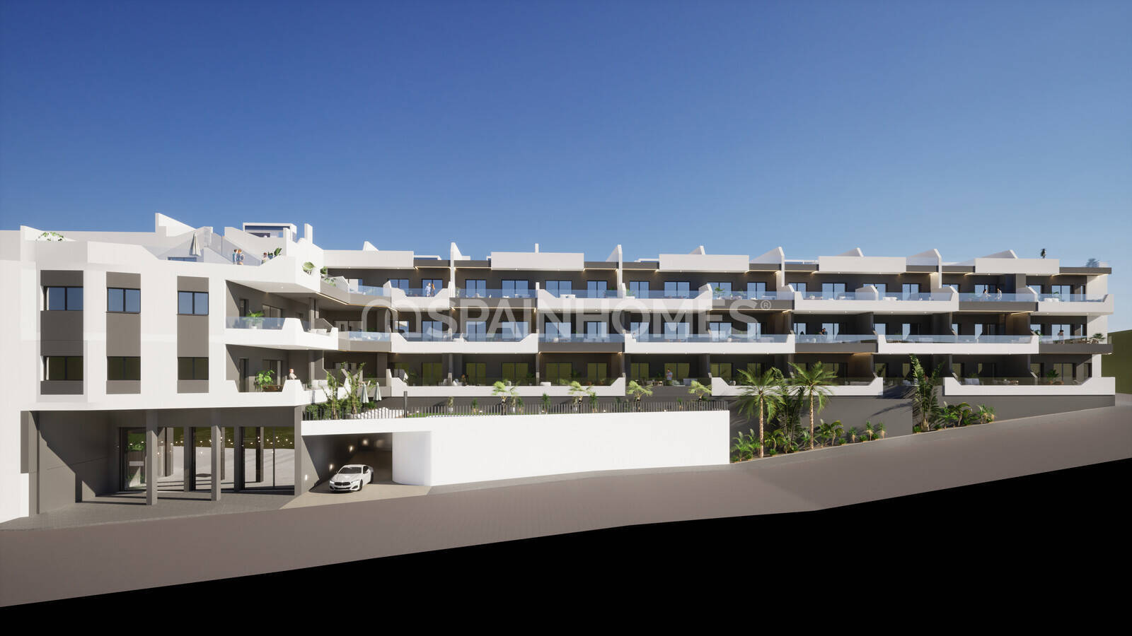 Apartamento en Benijófar, Alicante, España 2 dormitorios, 56 m2 No. 105852