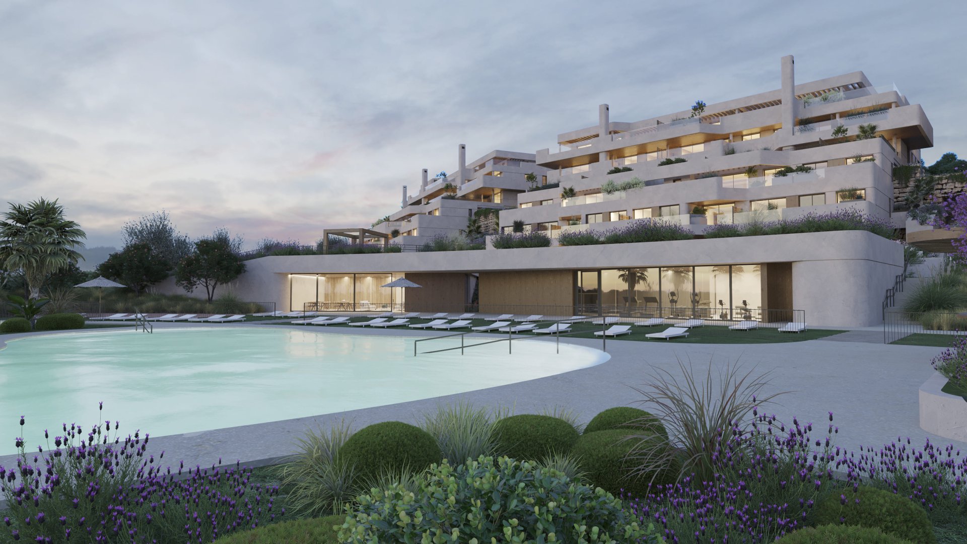 Apartment à La Alcaidesa, Cadiz, Espagne 2 chambres, 71 m2 No. 190915