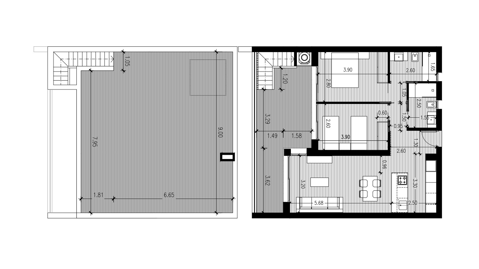 Apartamento en Lo Marabu Bungalows, Ciudad Quesada, Alicante, España 2 dormitorios, 72 m2 No. 155413