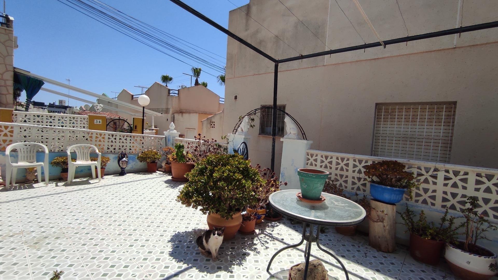 Bungalow i Los Balcones, Alicante, Spanien 2 sovrum, 55 kvm. Nr. 195417