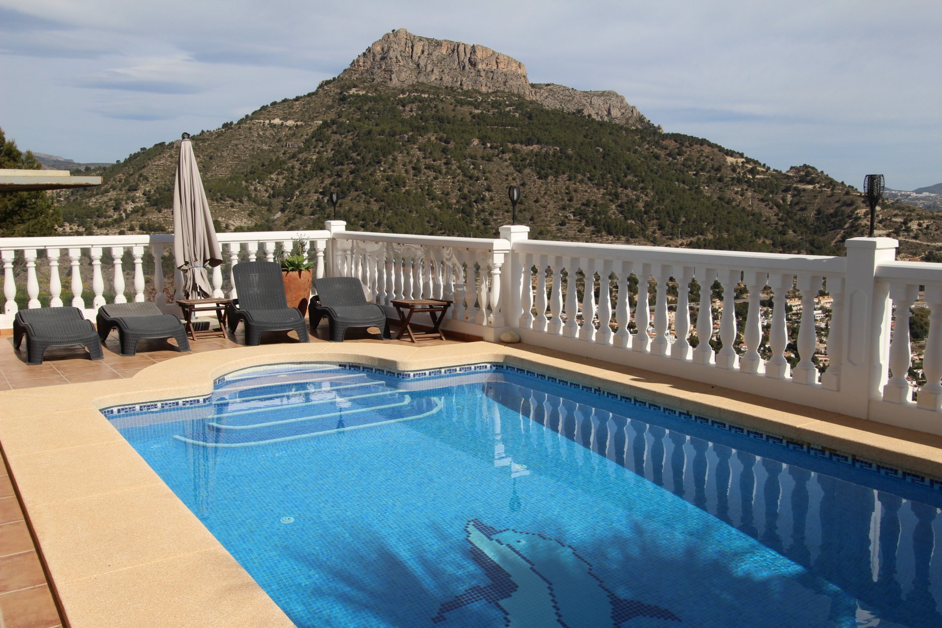 Villa i Calpe, Alicante, Spanien 3 sovrum, 155 kvm. Nr. 66298